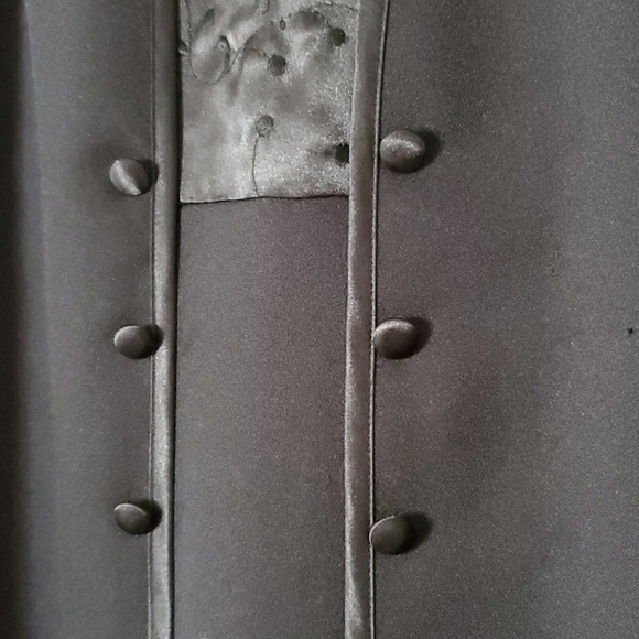 Helene Blake 2-Piece Black Tuxedo Dress w/ Jacket - Picture 2 of 7